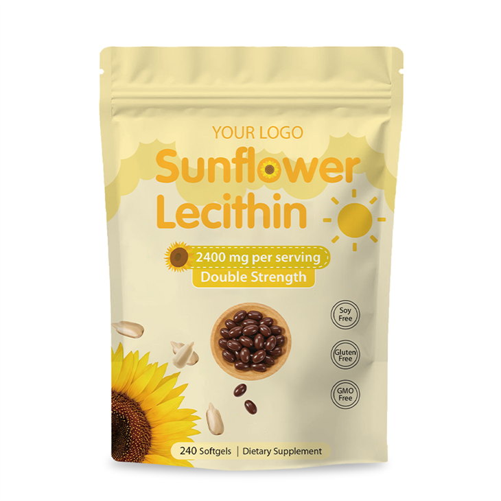 Capsiwlau meddal Lecithin blodyn yr haul OEM